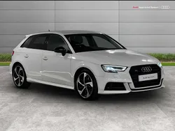 White Used 2019 Audi S3 Black Edition Hatchback | £22,890 (Fair price)