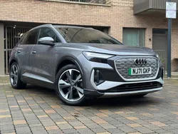 Grey Used 2021 Audi Q4 e-tron S-Line SUV | £17,495