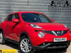 Red Used 2016 Nissan Juke Acenta SUV | £4,599 (Good price)