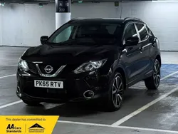 Black Used 2015 Nissan Qashqai Tekna SUV | £10,750 (Fair price)