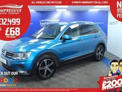 Blue Used 2017 VW Tiguan SE SUV | £12,499 (Fair price)