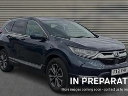Metallic cosmic blue Used 2021 Honda CR-V Hybrid SUV | £21,157 (Fair price)