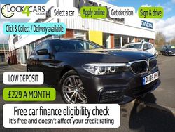 Grey Used 2018 BMW 520 M Sport Sedan | £16,995 (Fair price)