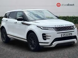 White Used 2022 Land Rover Range Rover evoque R-Dynamic SUV | £22,734 (Fair price)