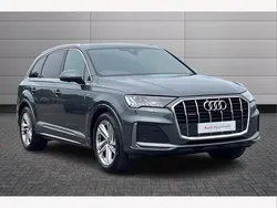 Grey Used 2023 Audi Q7 S-Line SUV | £46,450 (Fair price)