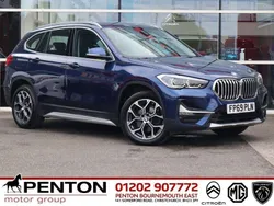 Blue Used 2019 BMW X1 xLine SUV | £17,990 (Fair price)