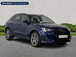Blue Used 2025 Audi Q3 Black Edition SUV | £37,134 (Fair price)