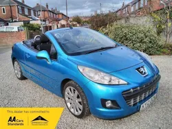 Blue Used 2012 Peugeot 207 GT Cabriolet | £2,490 (Good price)