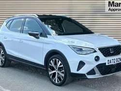 White Used 2022 Seat Arona Xperience Lux SUV | £16,459 (Fair price)