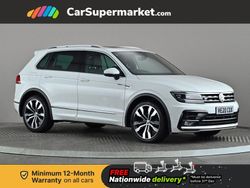 White Used 2020 VW Tiguan SEL SUV | £20,697 (A bit pricey)