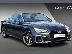 Grey Used 2022 Audi A5 Cabriolet S-Line Cabriolet | £29,500 (Good price)