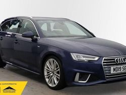 Blue Used 2019 Audi A4 S-Line Estate | £18,950 (Good price)