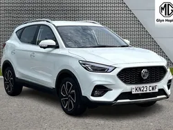 White Used 2023 MG ZS Exclusive Sedan | £14,918 (Fair price)