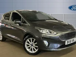Grey Used 2018 Ford Fiesta Titanium Hatchback | £9,164 (Good price)