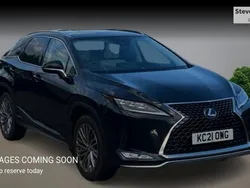 Black Used 2021 Lexus RX450h SUV | £35,399 (A bit pricey)
