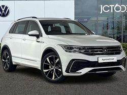 White Used 2023 VW Tiguan R-line SUV | £30,999 (Fair price)