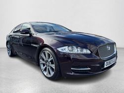 Red Used 2010 Jaguar XJ Premium Luxury Sedan | £8,754 (Fair price)