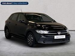 Black Used 2023 VW Polo Life Hatchback | £16,734 (Fair price)