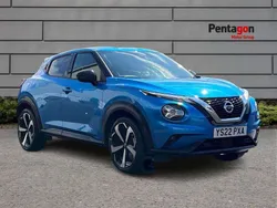Blue Used 2022 Nissan Juke Tekna SUV | £15,975 (Fair price)
