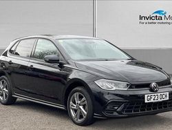 Black Used 2023 VW Polo R-line Hatchback | £15,600 (Fair price)