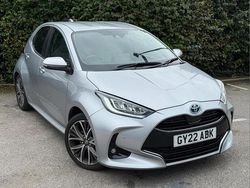 Silver Used 2022 Toyota Yaris Hybrid Hatchback | £18,799 (A bit pricey)