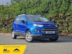 Blue Used 2016 Ford Ecosport Zetec SUV | £3,995 (Good price)