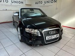 Black Used 2007 Audi RS4 Cabriolet | £18,995 (Expensive)