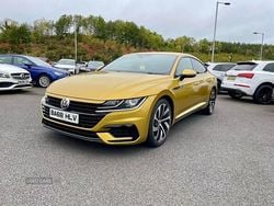 Yellow Used 2019 VW Arteon R-line Hatchback | £18,450 (Fair price)