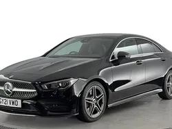 Black Used 2021 Mercedes CLA250 AMG line Sedan | £23,920 (Good price)