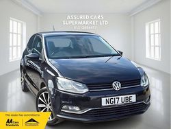 Black Used 2017 VW Polo Edition Hatchback | £5,985 (Fair price)