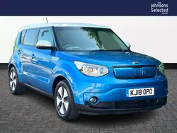 Blue Used 2018 Kia Soul EV 3 SUV | £7,963 (Fair price)