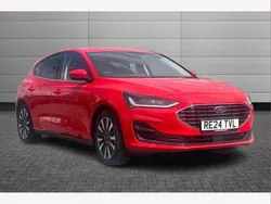 Red Used 2024 Ford Focus Titanium X Hatchback | £19,691 (Fair price)
