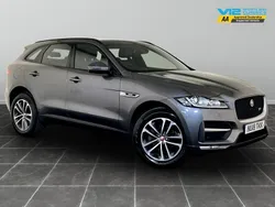 Grey Used 2018 Jaguar F-Pace R-Sport SUV | £11,695 (Good price)