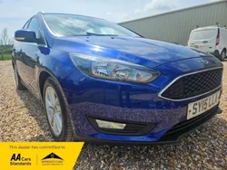 Blue Used 2015 Ford Focus Zetec Estate | £4,499 (Fair price)
