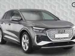 Grey Used 2022 Audi Q4 e-tron S-Line SUV | £30,570 (Good price)