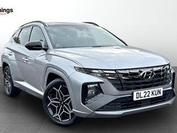 Silver Used 2022 Hyundai Tucson N Line SUV | £22,600 (Fair price)