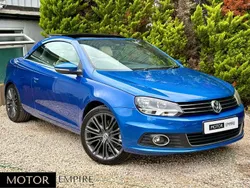 Blue Used 2011 VW Eos Sportline Cabriolet | £6,495
