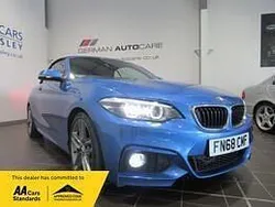 Blue Used 2018 BMW 225 M Sport Cabriolet | £14,895 (Fair price)