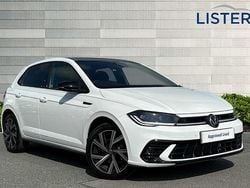 Pure white Used 2025 VW Polo Black Edition Hatchback | £23,990 (A bit pricey)