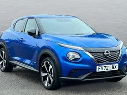 Blue Used 2023 Nissan Juke Tekna SUV | £20,348 (Fair price)