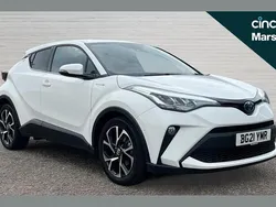 White Used 2021 Toyota C-HR Design SUV | £18,593 (Fair price)