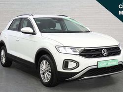 White Used 2023 VW T-Roc Life SUV | £19,086 (Fair price)