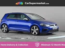 Blue Used 2020 VW Golf VII R Hatchback | £21,576 (Good price)