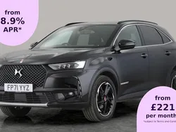 Black Used 2021 DS Automobiles DS7 Crossback Performance Line Plus SUV | £16,029 (Fair price)