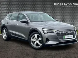 Grey Used 2020 Audi e-tron Advanced SUV | £20,600 (Fair price)