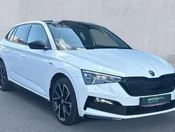 Moon white metallic Used 2023 Skoda Scala Monte Carlo Hatchback | £17,950 (Fair price)