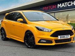 Yellow Used 2018 Ford Focus ST Hatchback | £16,900 (A bit pricey)