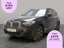Black Used 2022 BMW X3 M Sport SUV | £30,953 (Good price)