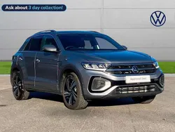 Silver Used 2024 VW T-Roc R-line SUV | £27,829 (Fair price)