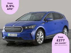 Blue Used 2022 Skoda Enyaq iV SUV | £19,631 (Good price)